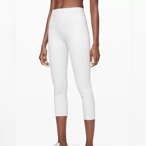 Lululemon All The Right Places Leggings in White size 4